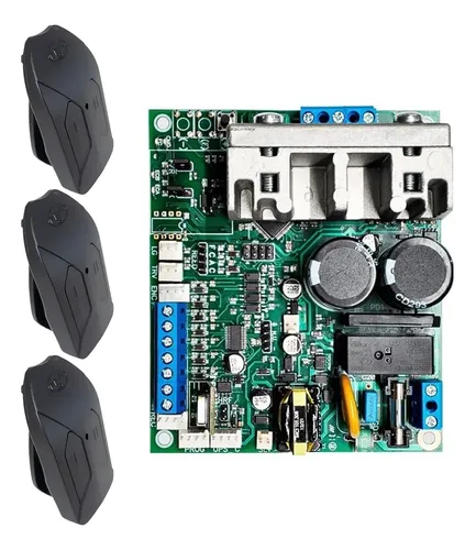Placa Triflex Facility Full Range Portão Jetflex 3 Tx Ppa