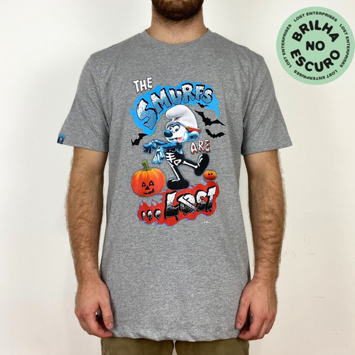 Camiseta Lost Smurfs Halloween