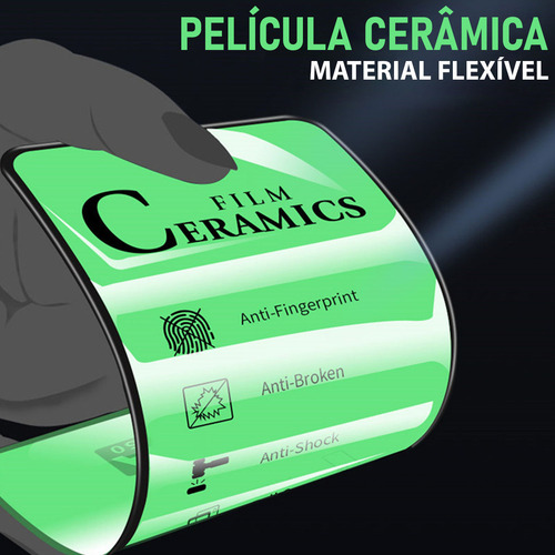 Kit Para Note 14 Pro 4g - Película Cerâmica + Capa + Câmera