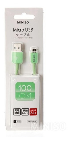 Cable Micro Usb A Usb 1m Miniso