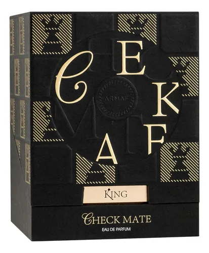 香水(男性用) Armaf Checkmate King Perfume Armaf Checkmate King Eau De Parfum 100ml Para Homens