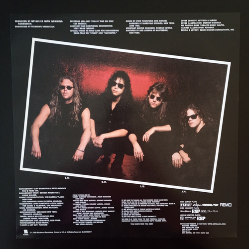 Vinilo Metallica - And Justice For All - Usa - Nm - 2014 Estándar (Usado)