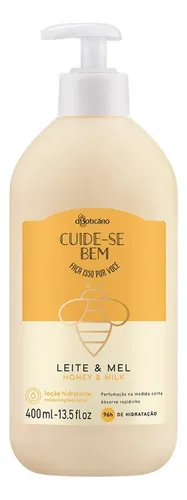 comprar Creme Cuide-se Bem Hidratante Corporal O Boticário - 400ml Fragrância Leite e mel Tipo de embalagem Pote