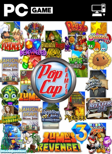 Pop Cap Games Collection Pc Colección Popcap 60 En 1