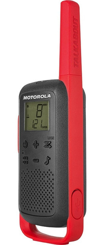 Radio Motorola T210 1 Unidade  Bateria Para Reposição Semi Bandas De Freqüência Uhf Cor Preto