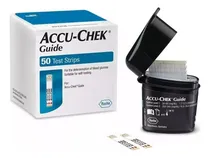 Comprar Tiras Reactivas Accu-chek Guide Para Medición De Glucosa Negro