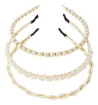 Comprar Set Diademas Balacas Con Perlas 3 Unidades