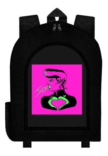 Mochila Negra Jojos Bizarre Adventure A144