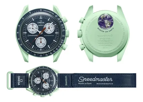 Omega X Swatch Bioceramic Moonswatch Mission To Earth