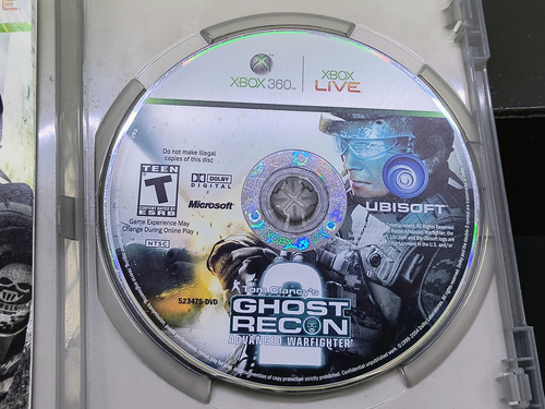 Tom Clancy's Ghost Recon Advanced Warfighter 2 - Xbox 360 (Usado)