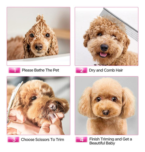 3 Tijeras Curvas Para Perros Kit Tijeras P Peluquería Canina
