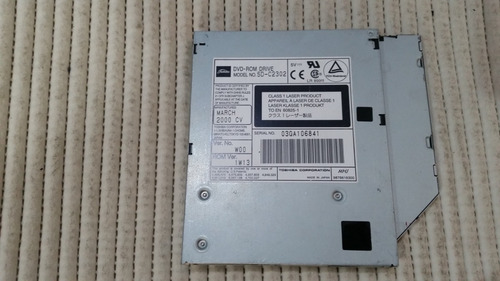 Gravador E Leitor Dvd Cd Notebook Sd-c2302 Ide Cod 2766