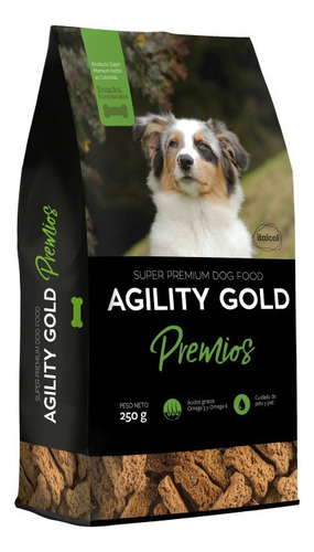 Premios Snack Agility Gold 250g Perros