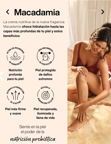 Natura Tododia Crema Nutritiva De Macadamia 400 Ml + Envio