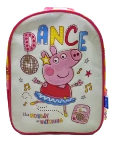 Mochila Espalda Jardin 12 PuLG Peppa Pig Licencia Original