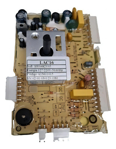 Placa Potência Máquina Electrolux Lac16 A13611015 Versão 2 110v/220v