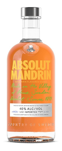 Vodka Absolut Mandrin  X700cc