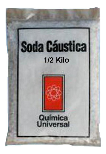 Soda Caustica 1/2 Kg. - Hfull