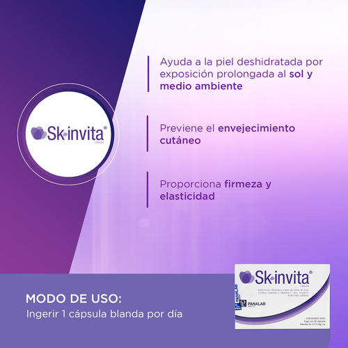 Skinvita Cápsulas Fotoprotección Restaurador De Piel 30 Cap