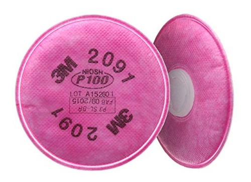 Filtro Para Partículas P100 2091 P100 3m (par)