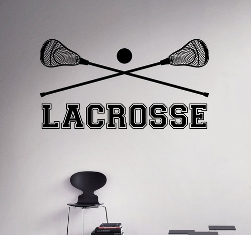Adhesivo Decorativo Para Pared Diseño Lacrosse