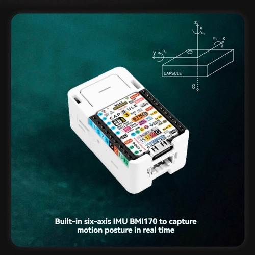 Placa De Desarrollo Iot Integrada Multifunción M5capsule Con
