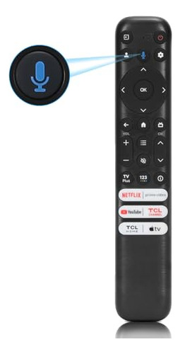 Control Remoto Rc813: Paquete De Tv Compatible Con Tcl-andro