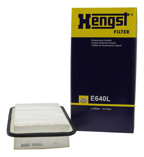Filtro De Ar Hengst E640l Corolla 1.6 E 1.8 - Cód.9813