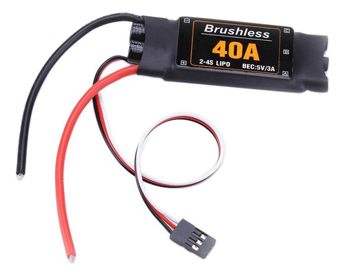 2-4s 40a Sin Escobillas Esc Bec 5v/ 3a Para Piezas De