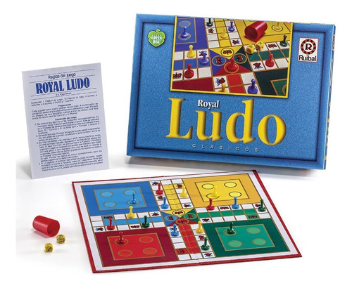 Juego De Royal Ludo Clásico Linea Green Box Ruibal