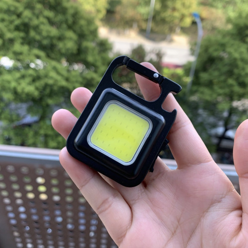 2 Piezas Linterna Lampara Recargable Led De Lampara Llavero