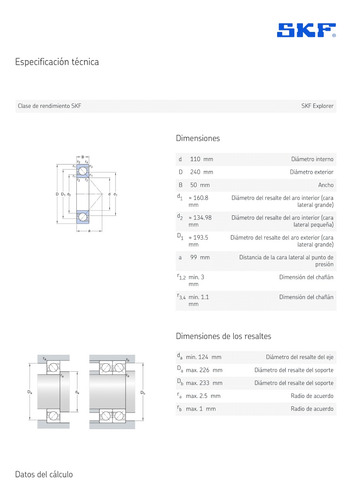 Rodamiento 7322 Becbm