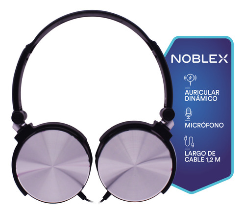 Auriculares Vincha Con Micrófono Noblex Manos Libres 3.5mm