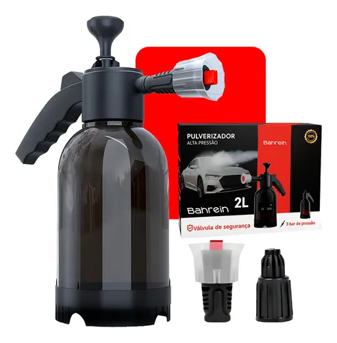 Pulverizador Simake Snow Foam Shampoozeira Manual 3 Em 1 Água Quí...