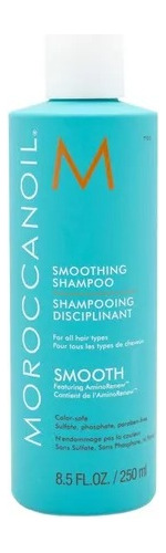 Moroccanoil Smooth Shampoo Anti Frizz Alisador Argan 250 Ml