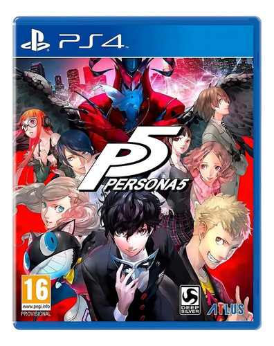 Persona 5 Standard Edition Ps4 Físico Envio Imediato Nf (Recondicionado)