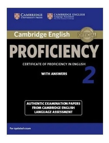 Cambridge English Proficiency 2 - Student's Book With Key