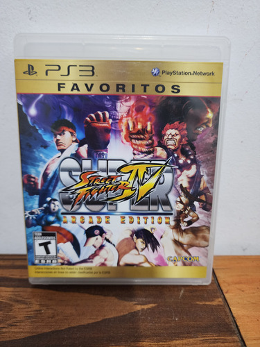 Super Street Fighter Iv: Arcade Edition Ps3 Fisico Usado