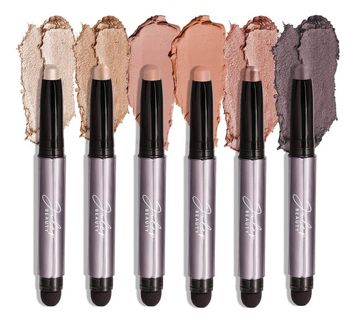 Paleta De Sombras De Ojos Julep Eyeshadow 101, De Crema A Po