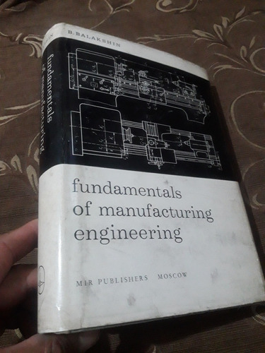 Libro Mir Fundamentos De La Ingeniería De Manufactura