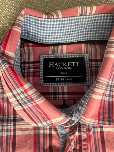 Camisa Hackett Niño 13 A 14 Años (Usado)