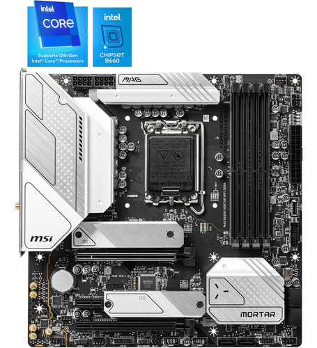 Msi Mag B660m Mortar Wifi Ddr4 Placa Base