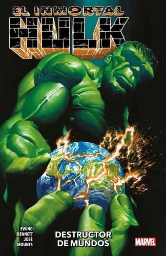 El Inmortal Hulk # 05 Destructor De Mundos Marvel Collectoys