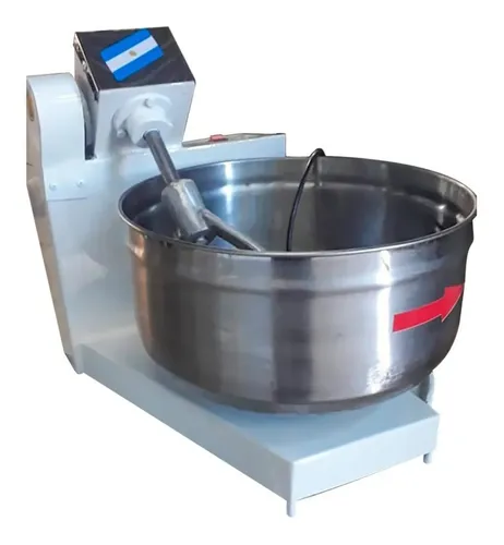 Amasadora 20 Kg Industrial Motor 1/2 Hp 10 220 V Reforzada!!