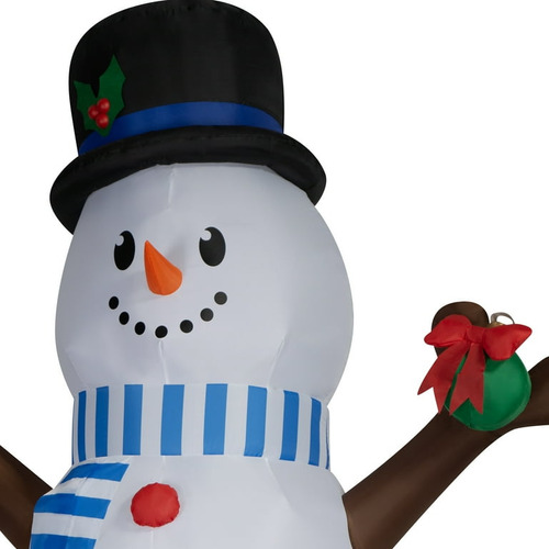 Inflable Navidad Mono De Nieve Inflable Del 3.05m De Altura