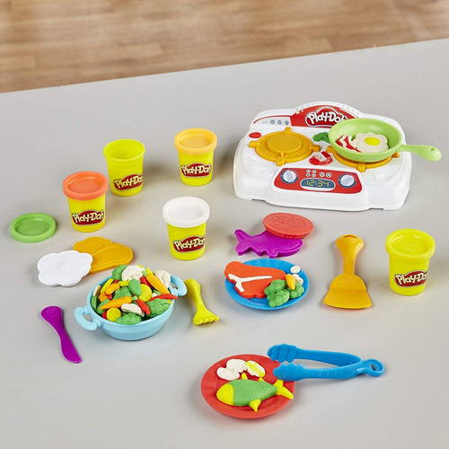 Creaciones De Cocina Sizzlin Play-doh, Original, Importado