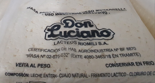 Masa Para Muzzarella