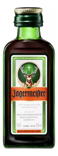 Licor Fino Alemão Jagermeister 20ml Original Miniatura 6un