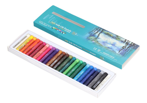 Pastels Art Supplies Soft Oil, 24 Colores, Mini Professional