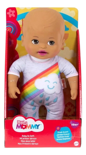 Muñeca Bebé Little Mommy Mi Primer Abrazo Mattel